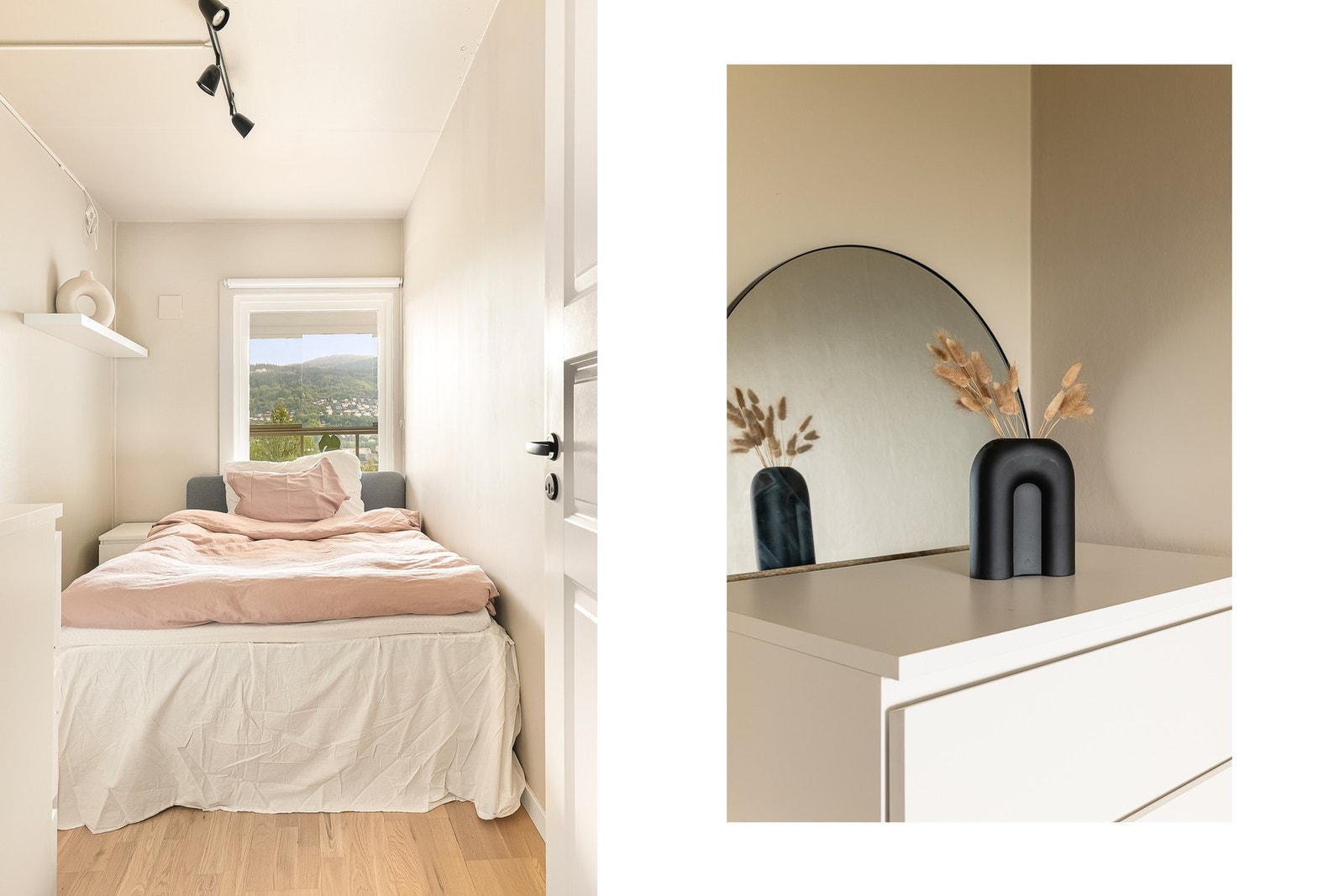 Soverommet måler 6,8 kvadratmeter Galleribilde