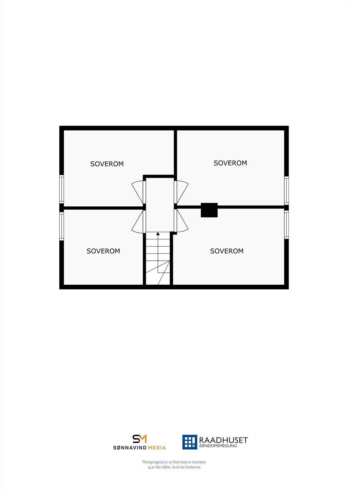 2D Plantegning | 2. Etasje Galleribilde