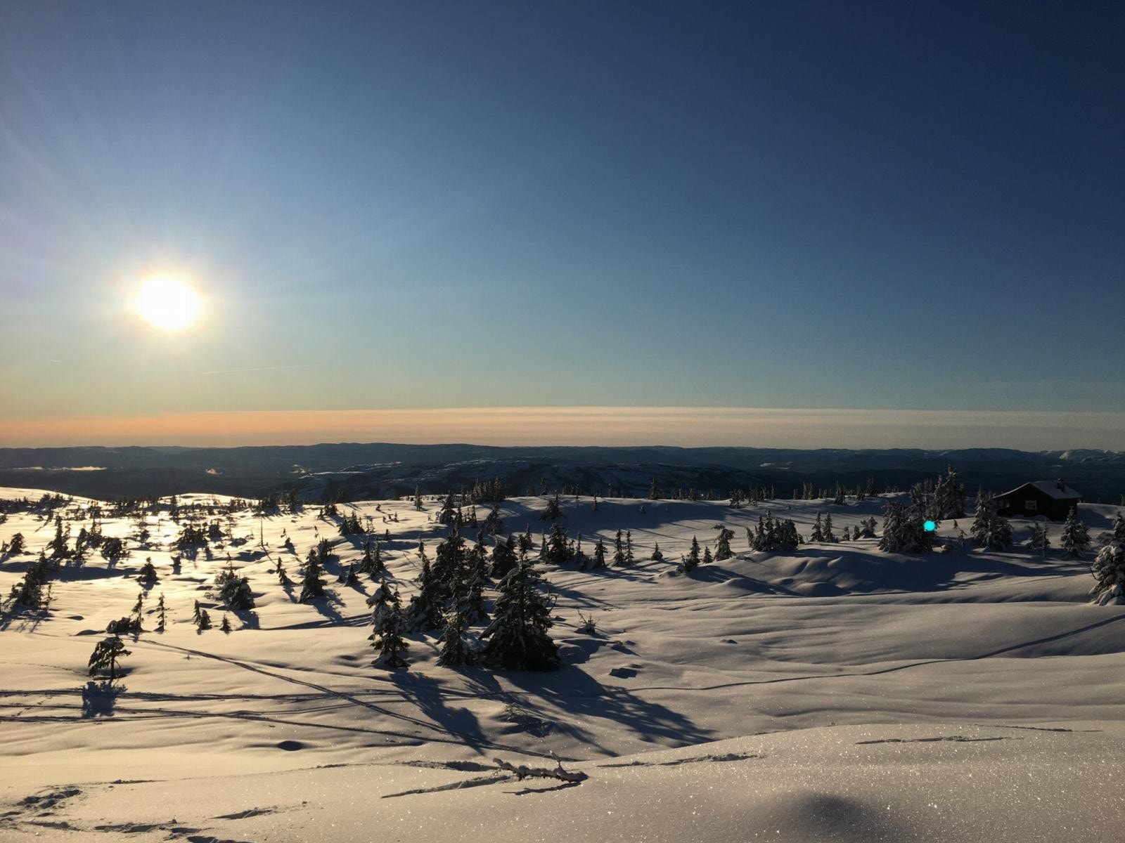 Vinteren på Lifjell er flott Galleribilde
