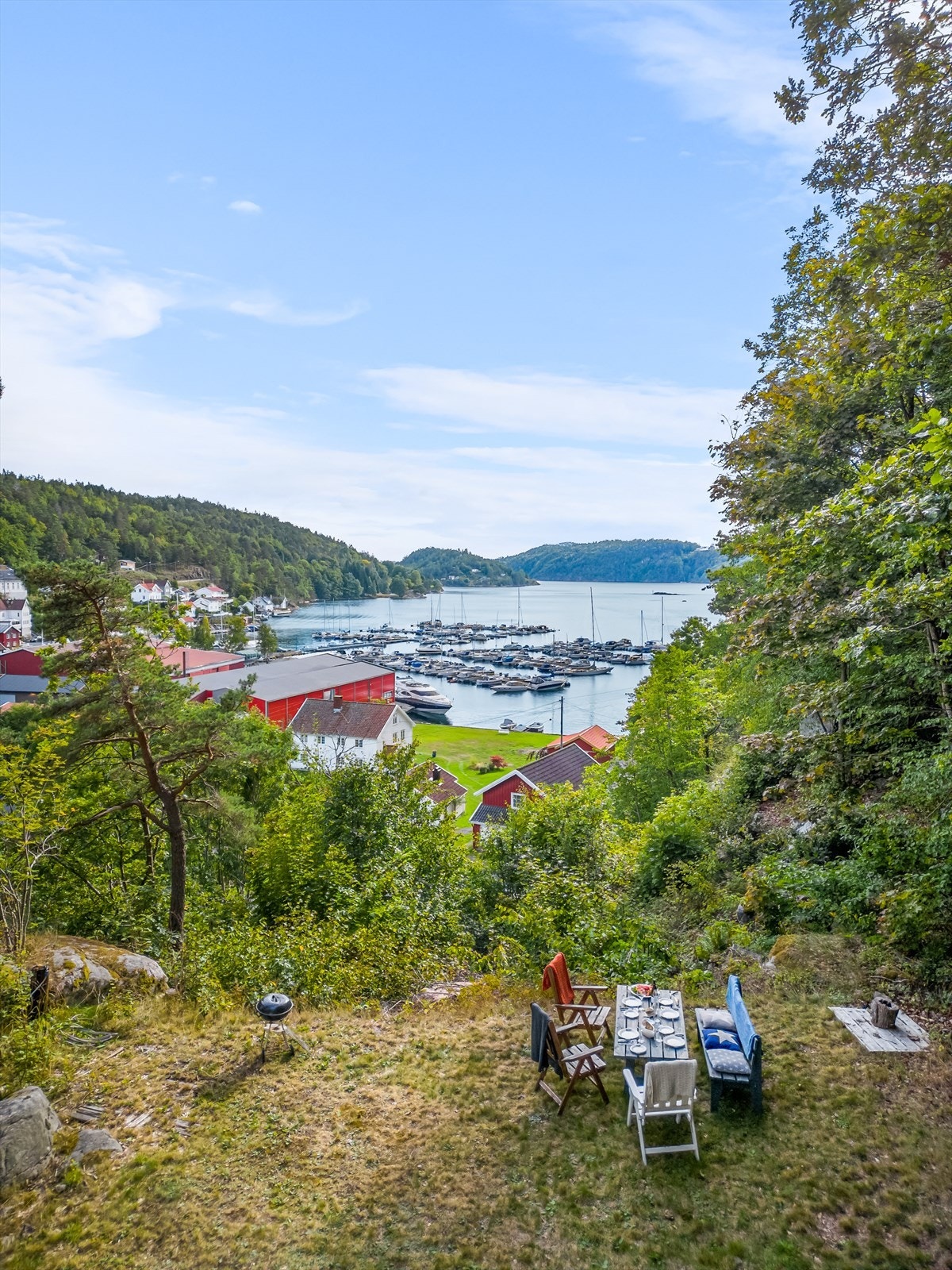 En plass for å trekke seg tilbake, og nyte sommer kosen i godt selskap Galleribilde