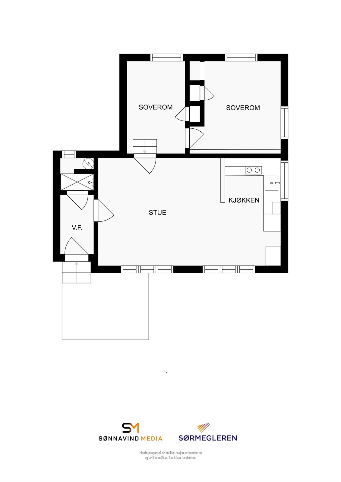 Plantegningen Galleribilde