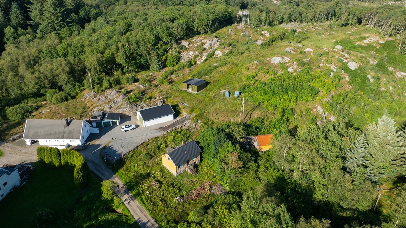 Oversikt område og nabohus Galleribilde