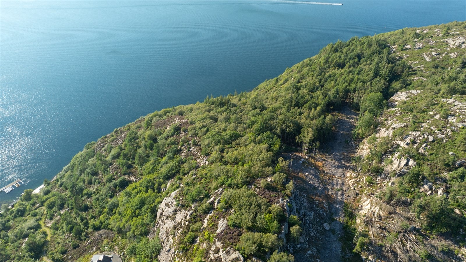 Område mot sjøen Galleribilde