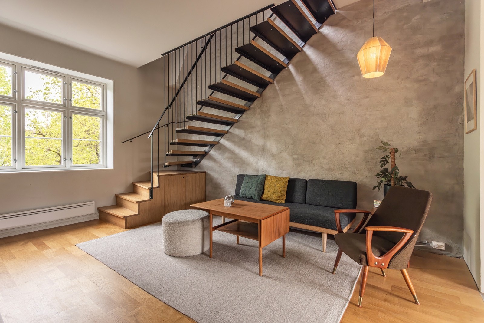 Denne etasjen ble renovert i 2010/2011. Det er i ettertid gjort modernisering i flere av rommene. Galleribilde