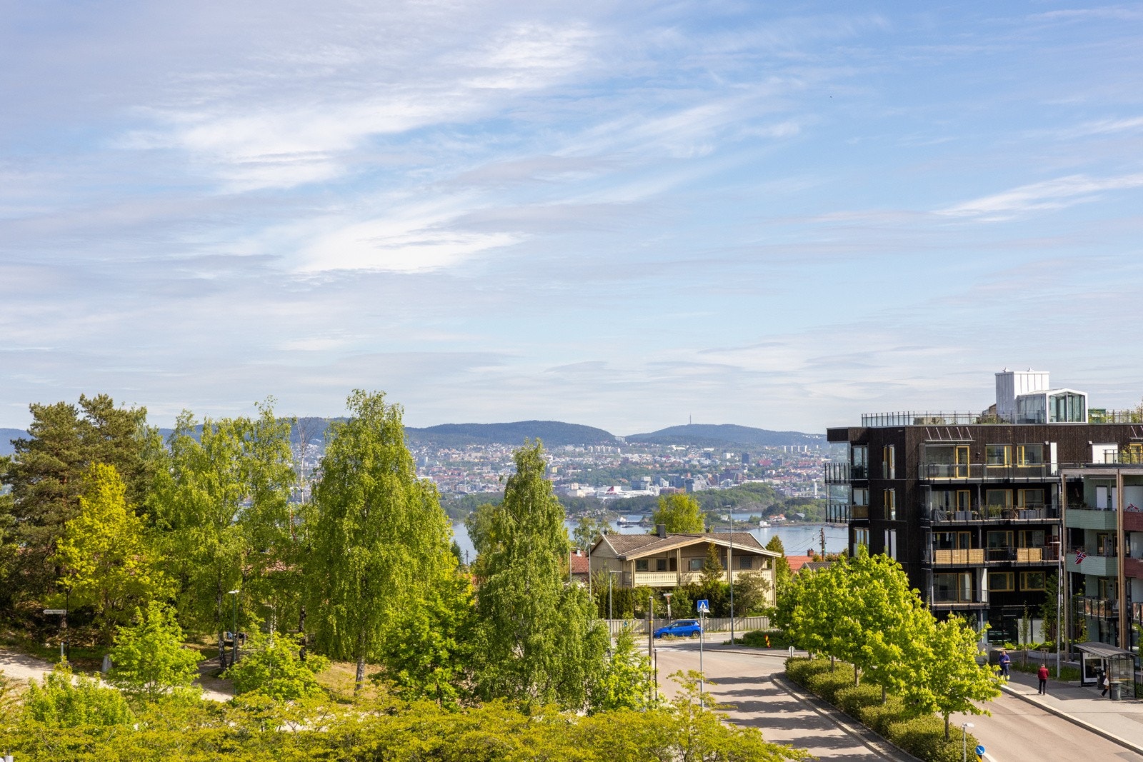 Det er flott utsikt og meget gode solforhold. Galleribilde