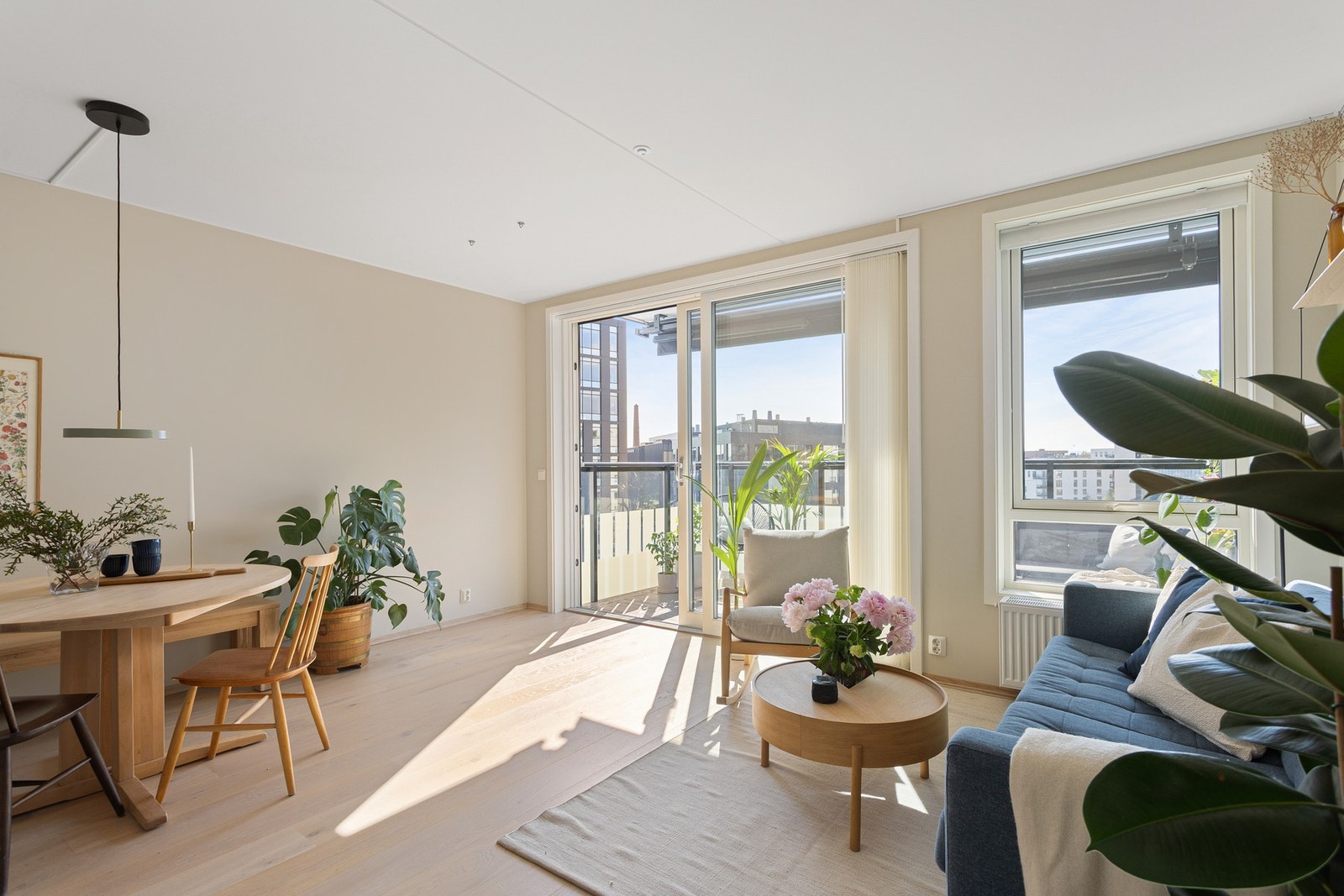 Den balanserte ventilasjonen bidrar til et godt inneklima. Galleribilde