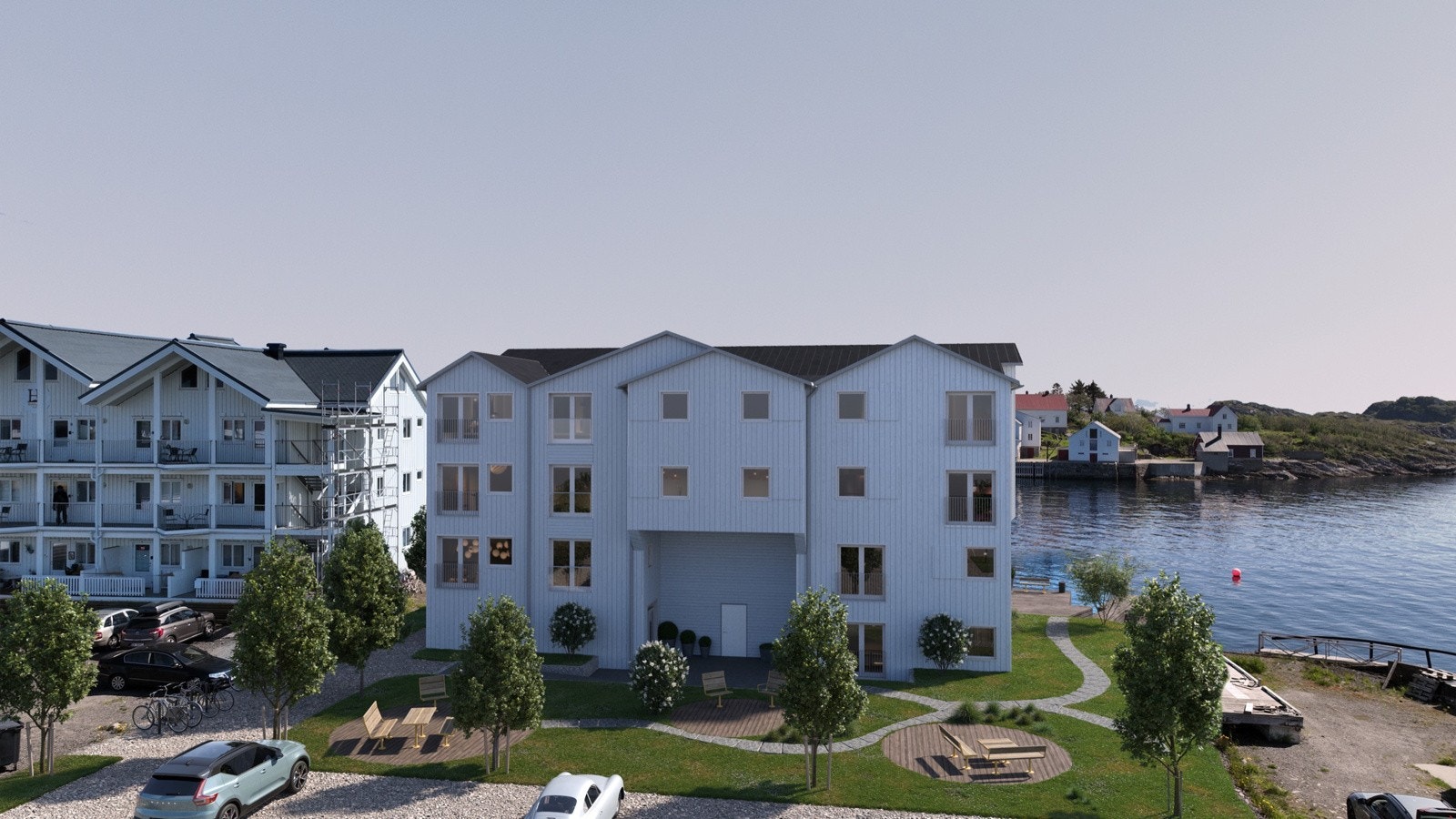 Konstruksjon - Bygget vil oppføres i en kombinasjon av stålkonstruksjoner og hulldekker. Fasade vil kles inn med panel. Dette bygges sammen på plassen og monteres på en støpt grunnmurplate. Galleribilde