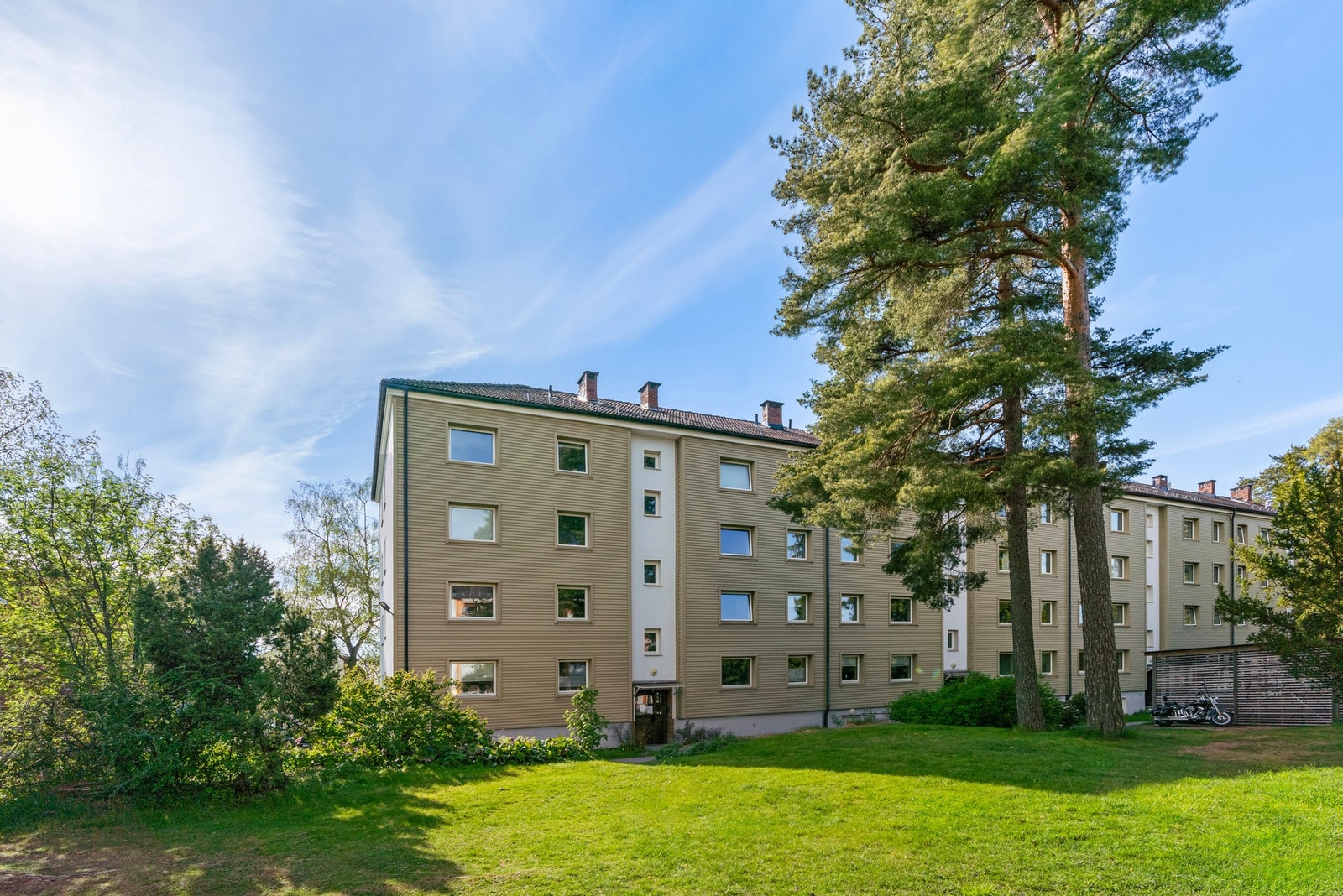 Her flytter du til et veldrevet borettslaget bestående av 657 andelsleiligheter. Galleribilde