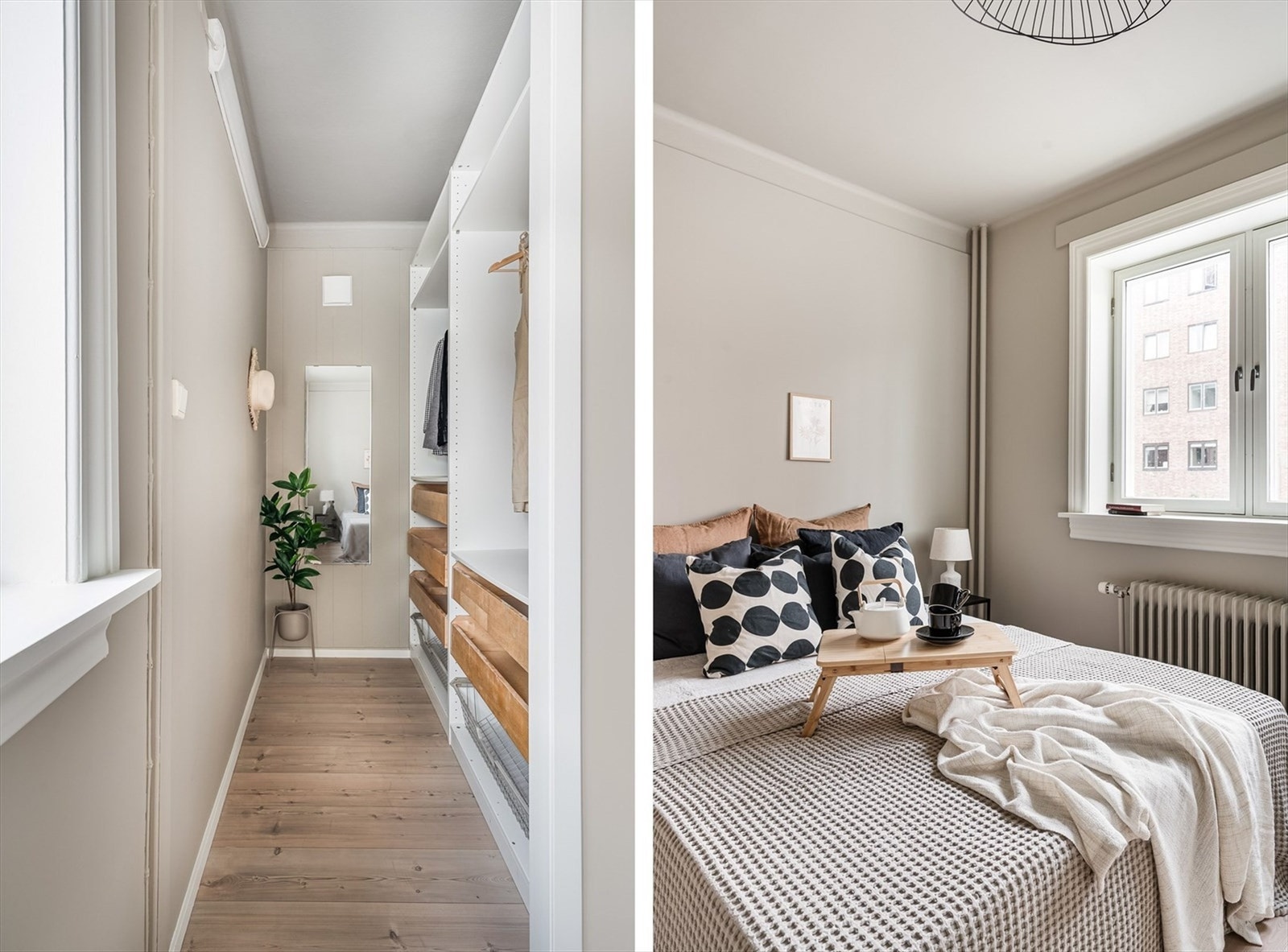 Walk-in garderobe Galleribilde