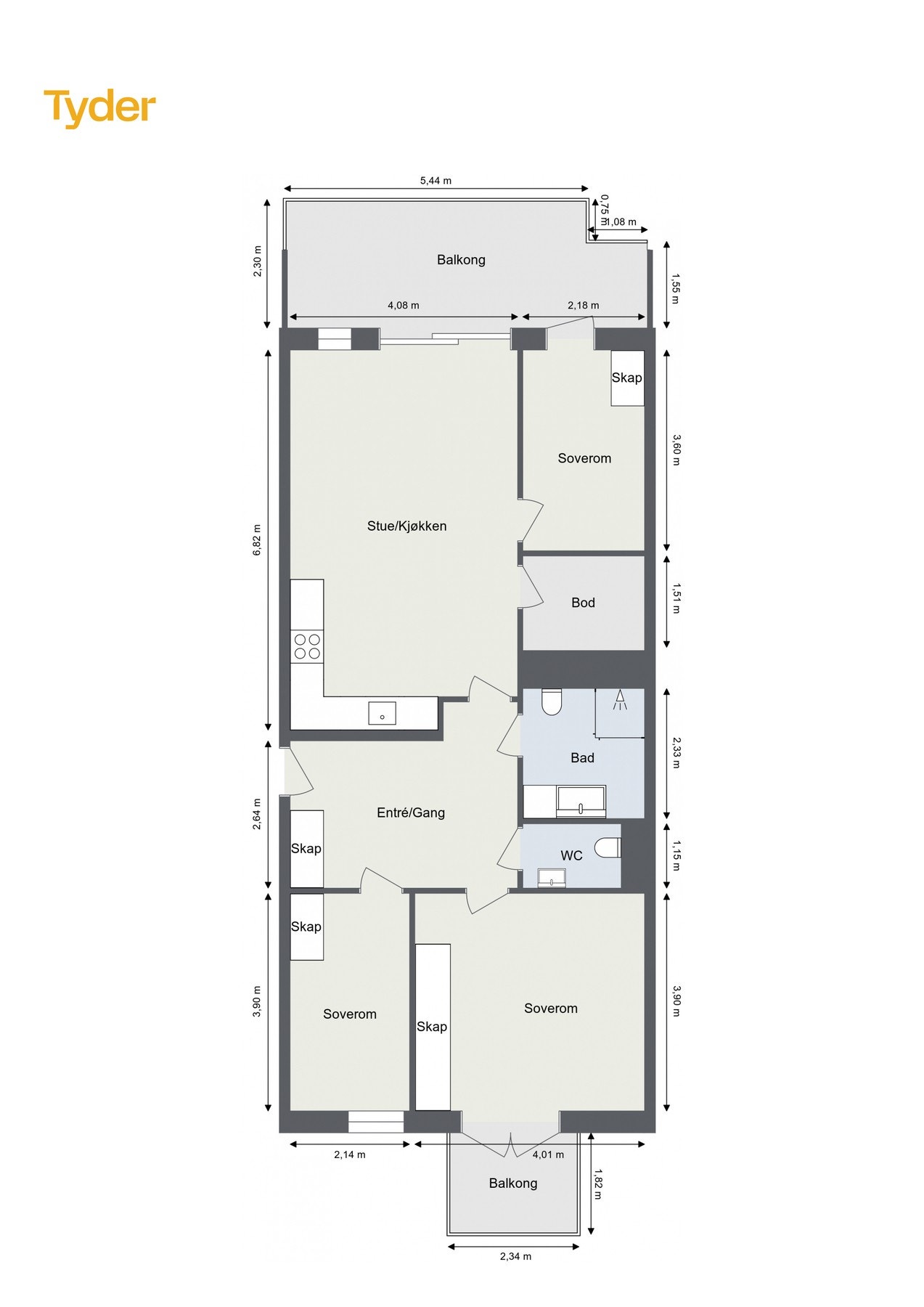 Plantegning. Galleribilde