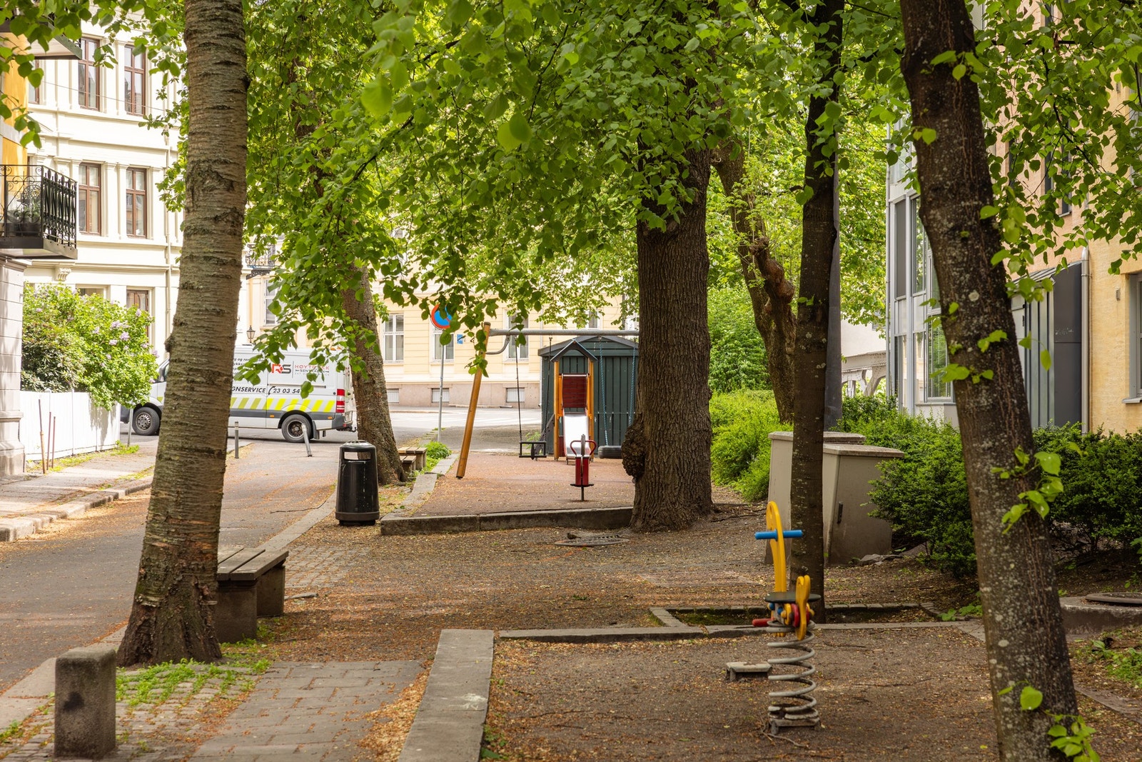 Her får du en tilbaketrukket beliggenhet uten biltrafikk rett ved Aker Brygge. Galleribilde