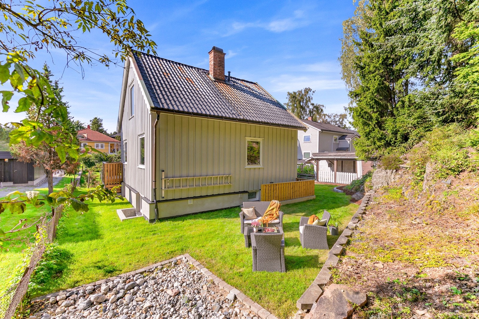 Hagen er usjenert og solrik. Galleribilde