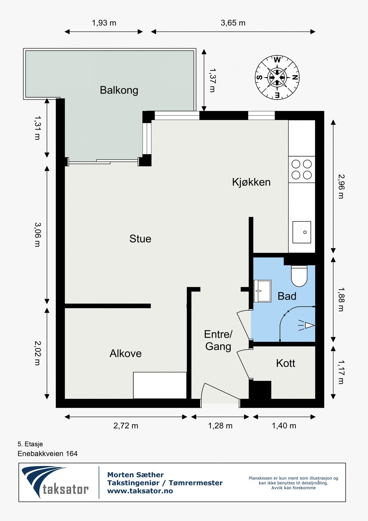 Planskisse. Galleribilde
