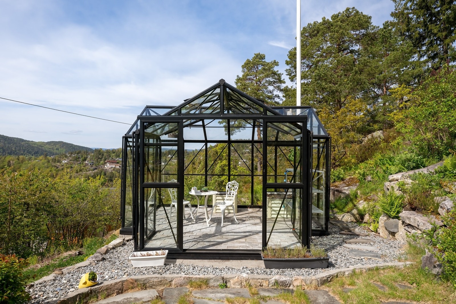 Hyggelig drivhus Galleribilde