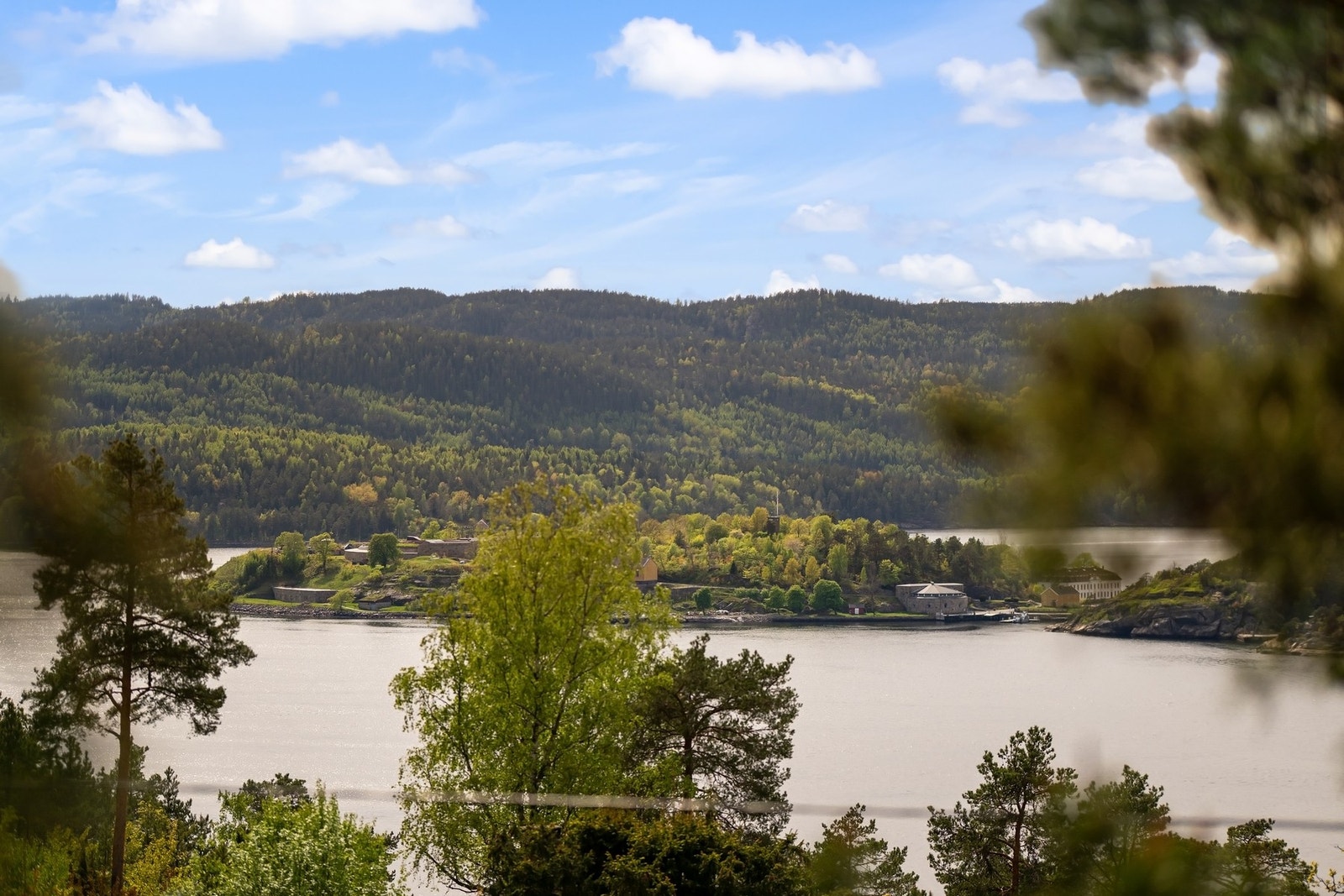 Fin utsikt Galleribilde