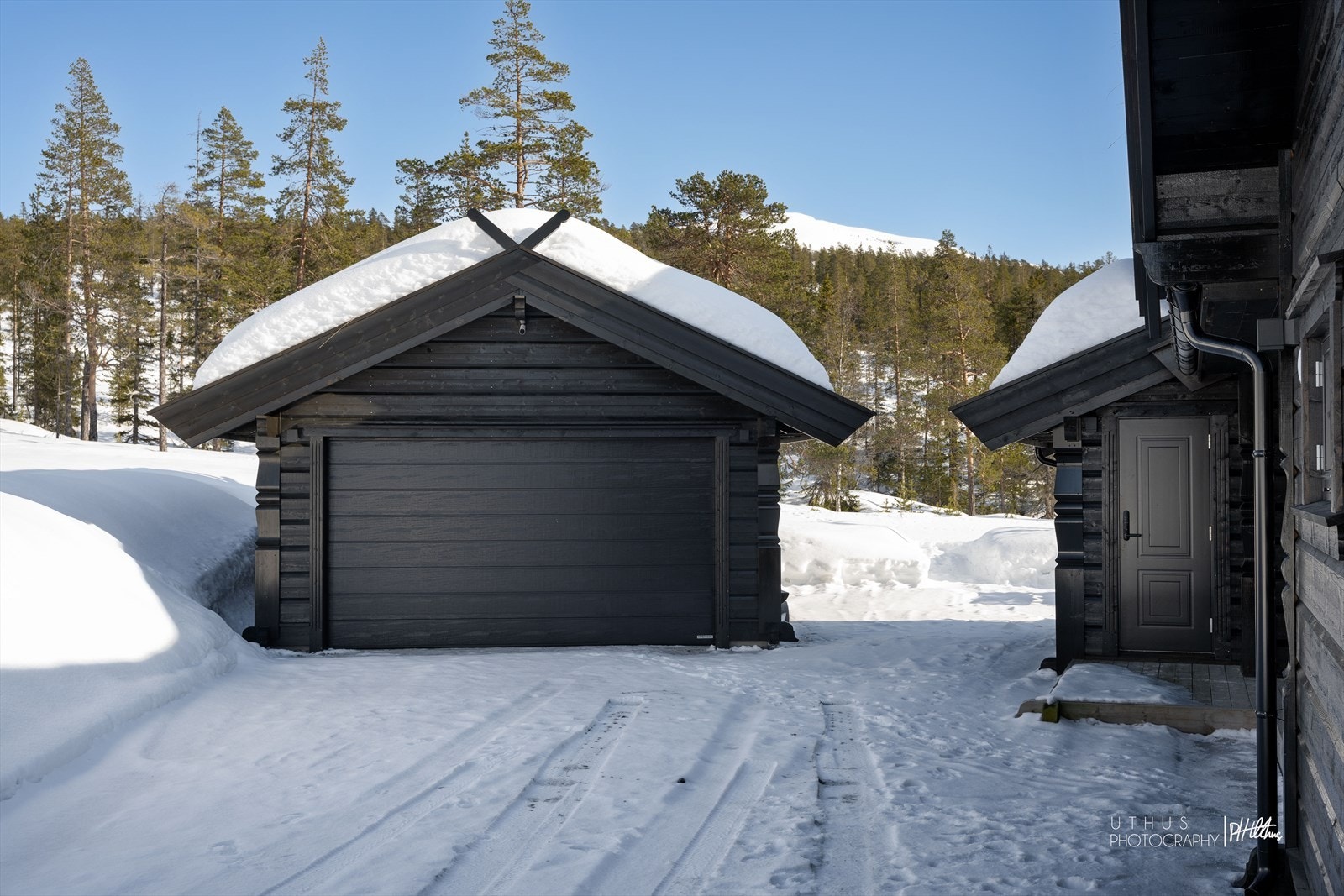 Stor garasje Galleribilde