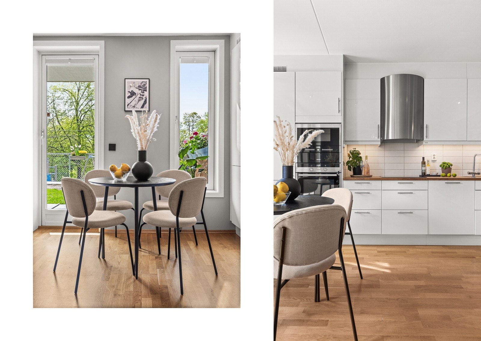 Det er god plass til spisegrupper hvor venner og familie kan samles til hyggelige lag! Galleribilde