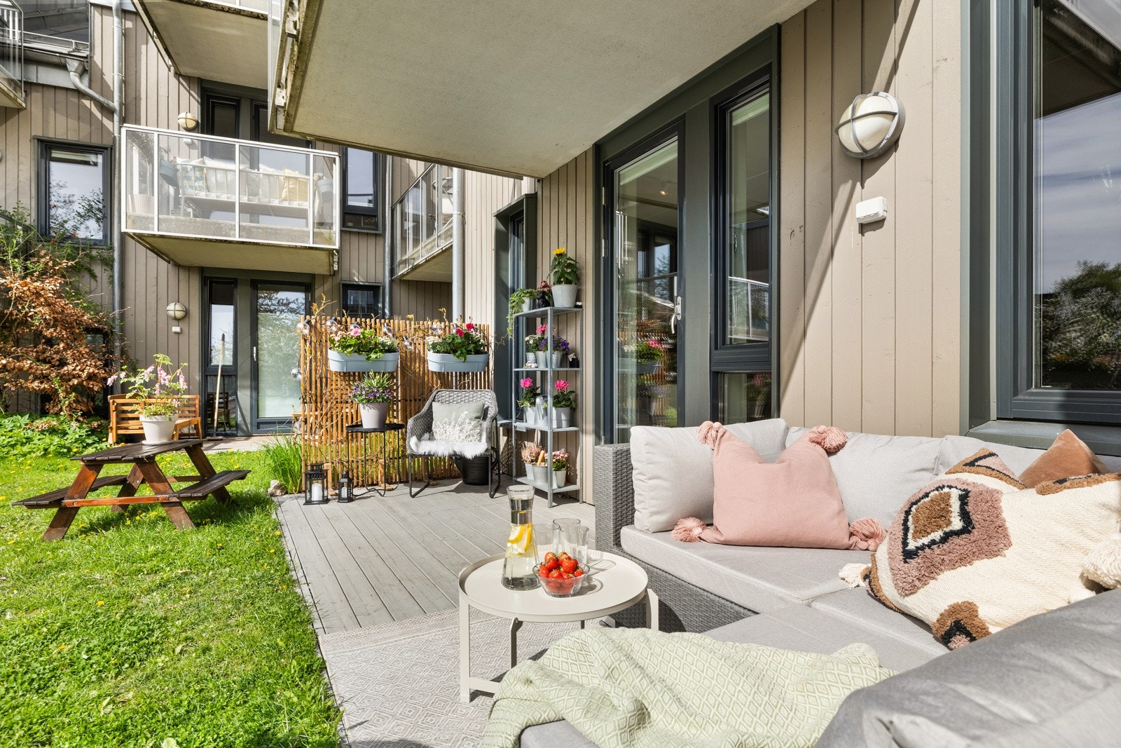 Her ligger alle forhold til rette for å nyte varme sommerdager. Galleribilde