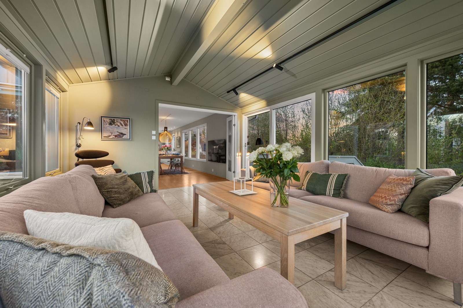 Her kan også sene kvelder nytes. Galleribilde