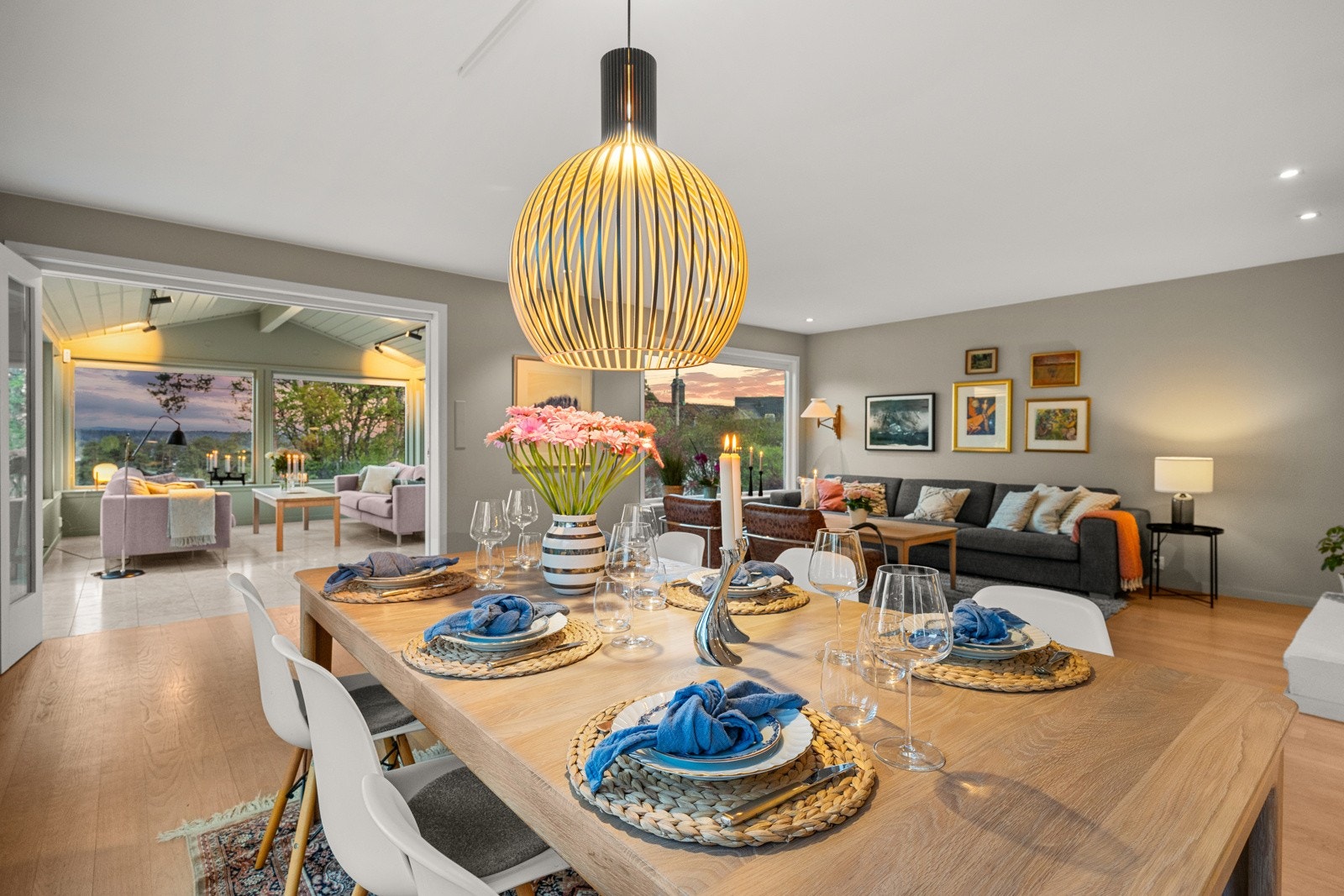 Her kan familien samles på store familiemiddager! Galleribilde