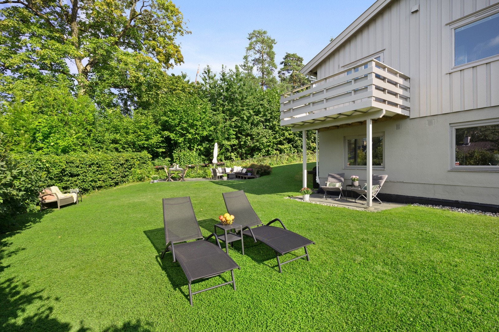 Hagen kan nytes av både store og små. Galleribilde