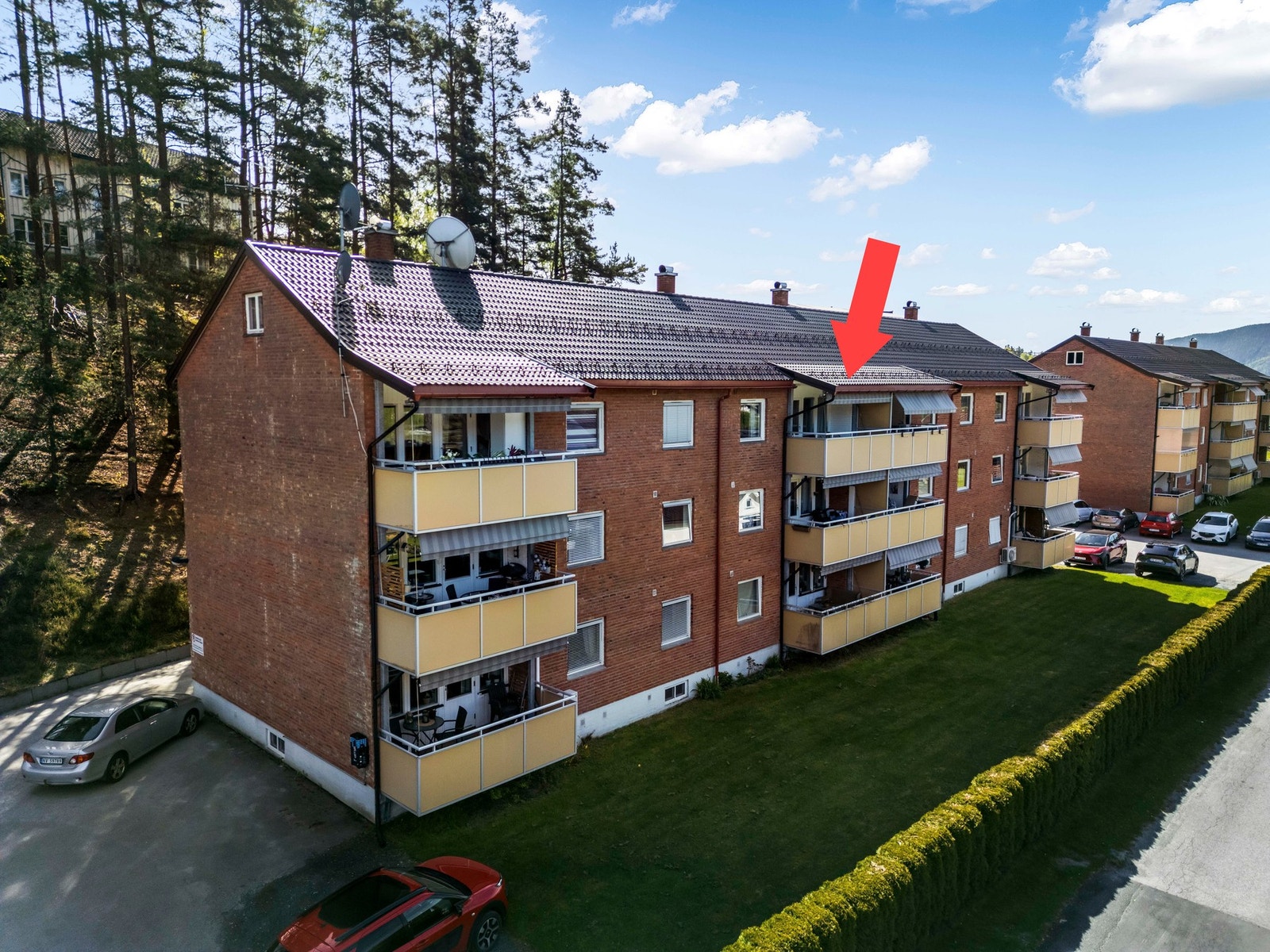 Otto Sverdrupsgate 88C ligger i byggets tredje etasje. Galleribilde