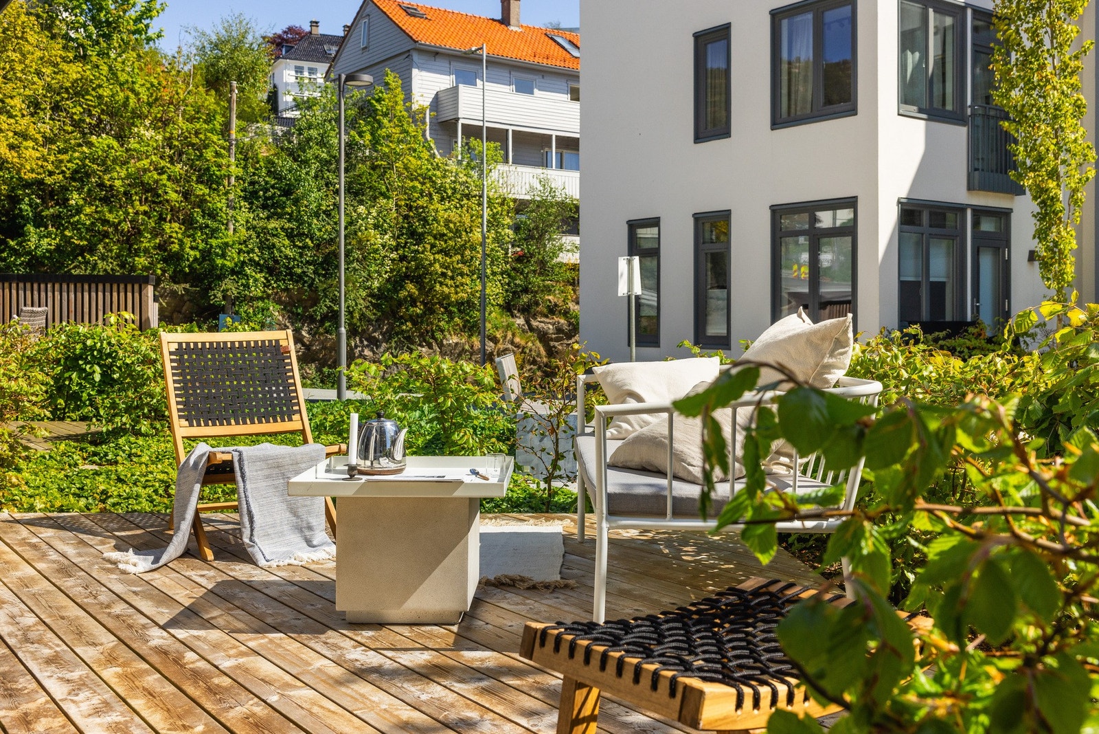 Her kan man nyte flotte dager med gode solforhold. Galleribilde