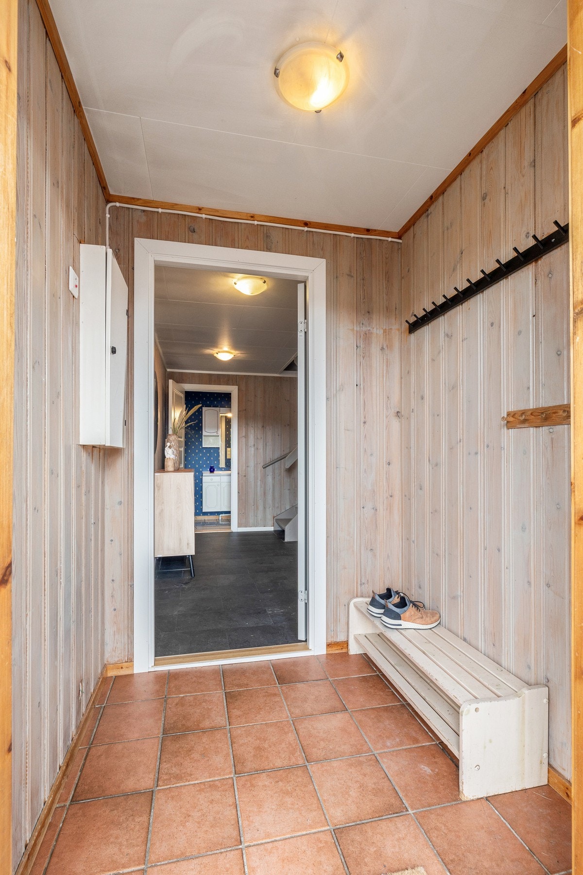 I entreen har du god plass til oppheng av ytterklærne Galleribilde