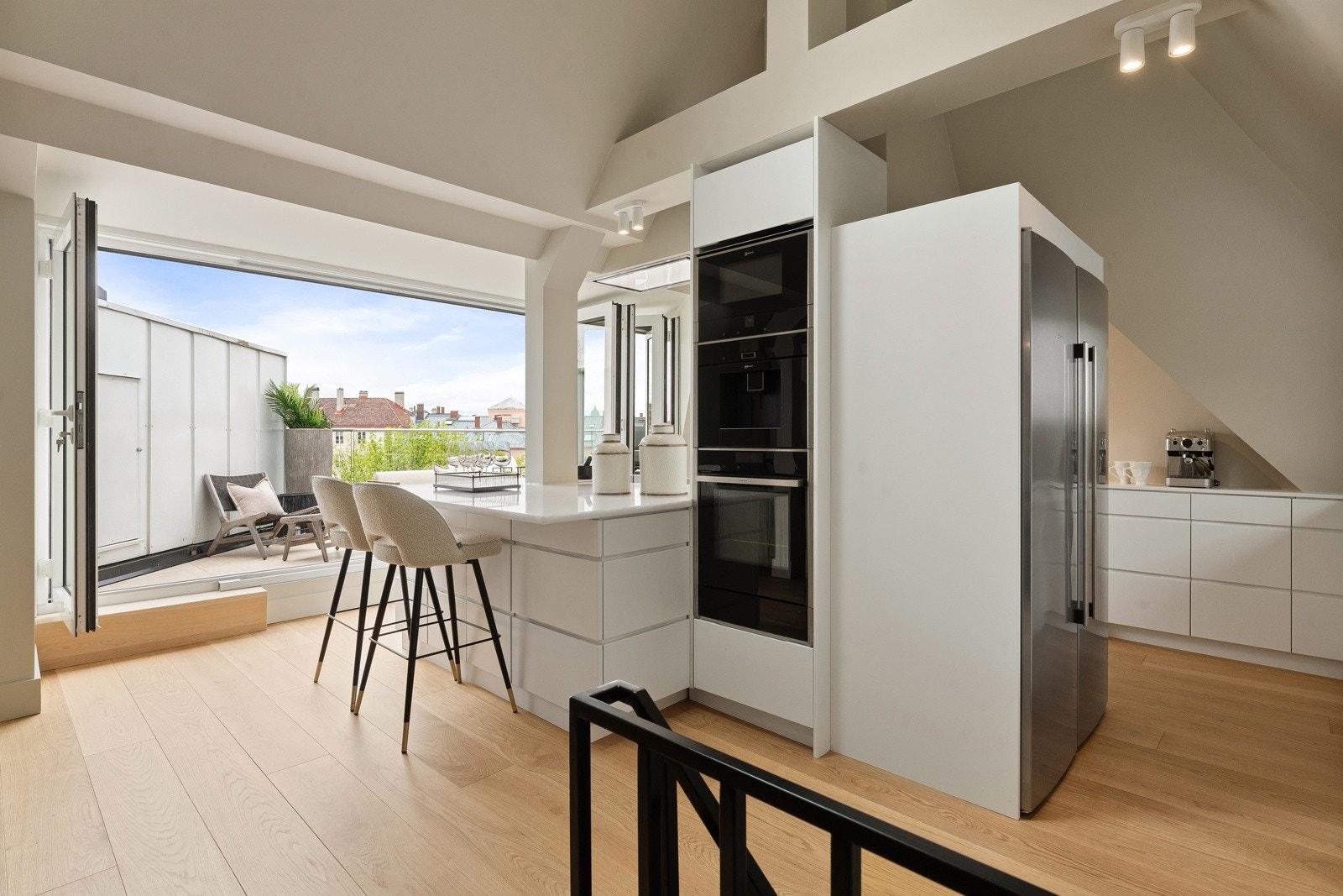 Meget god takhøyde også i 6. etasje. Galleribilde