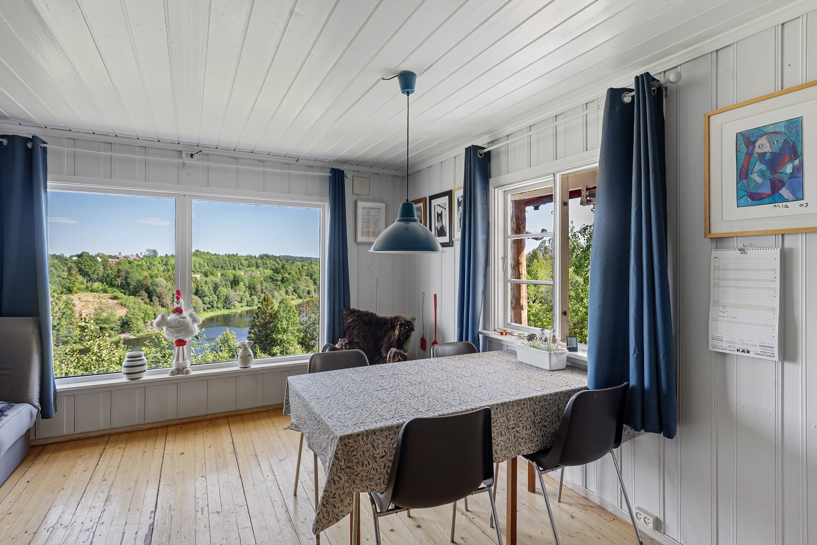 Det er lett å bli avslappet med en utsikt som dette Galleribilde