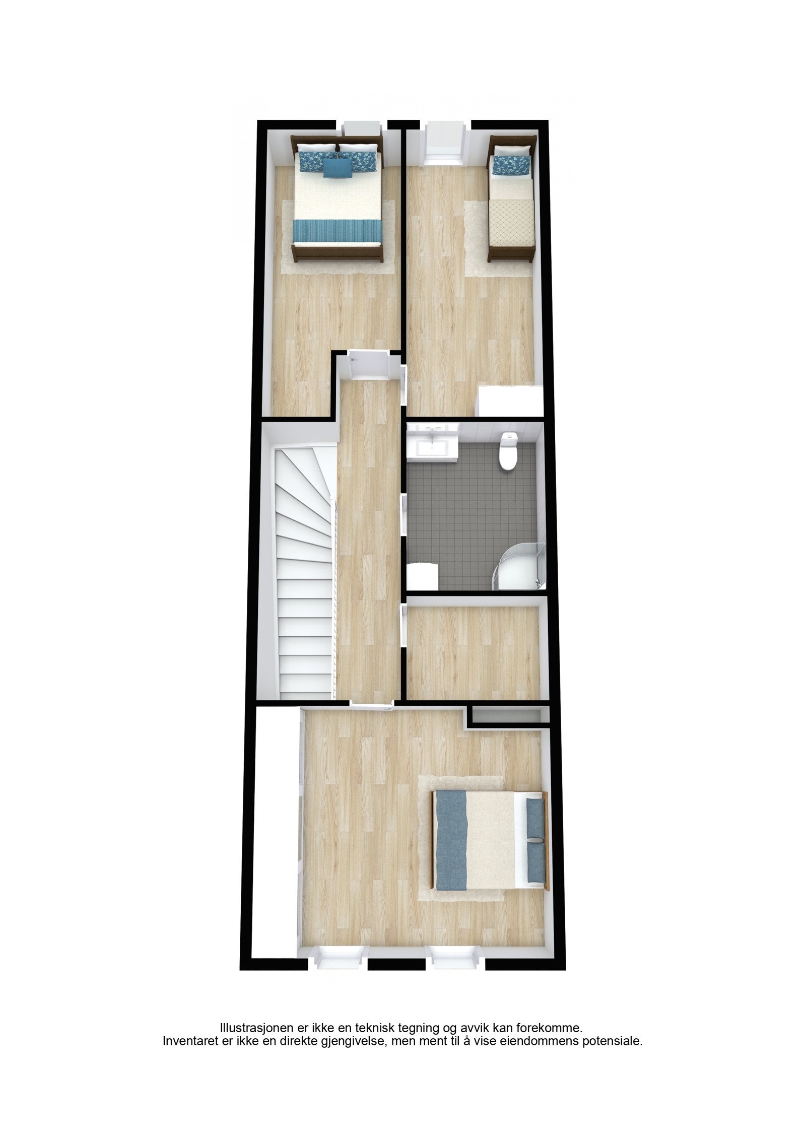 Plantegning 1. etasje. Galleribilde