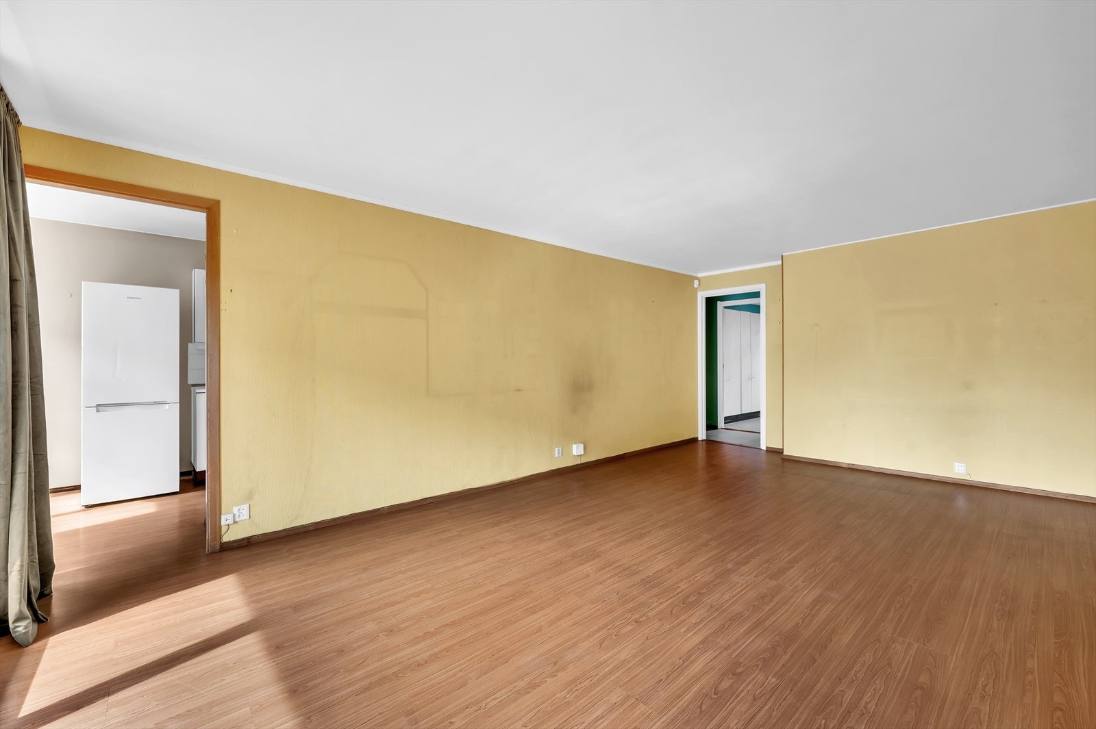 Her er det god plass til sittegrupper og spisebord. Galleribilde