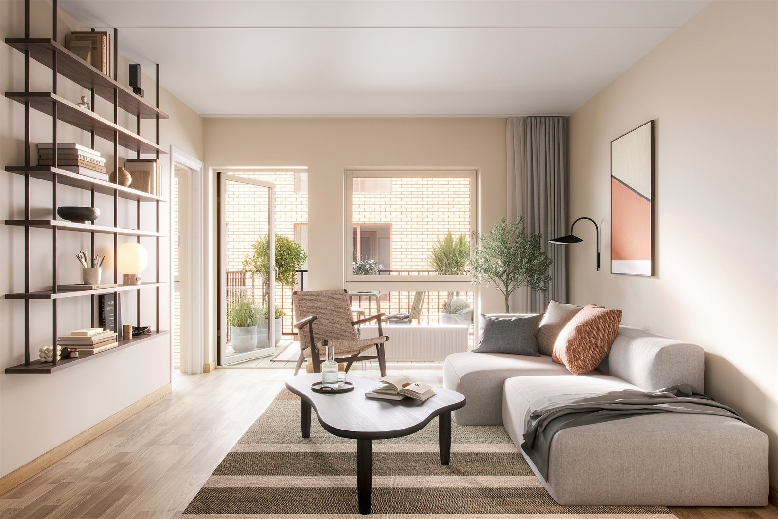 Bildet er en illustrasjon for presentasjon av prosjektet og er ikke utarbeidet for denne leiligheten, avvik vil forekomme Galleribilde