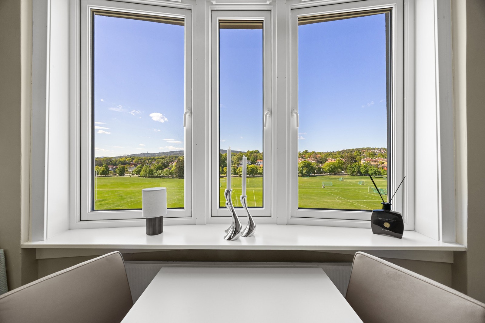 Leiligheten ligger fint til uten innsyn. Galleribilde