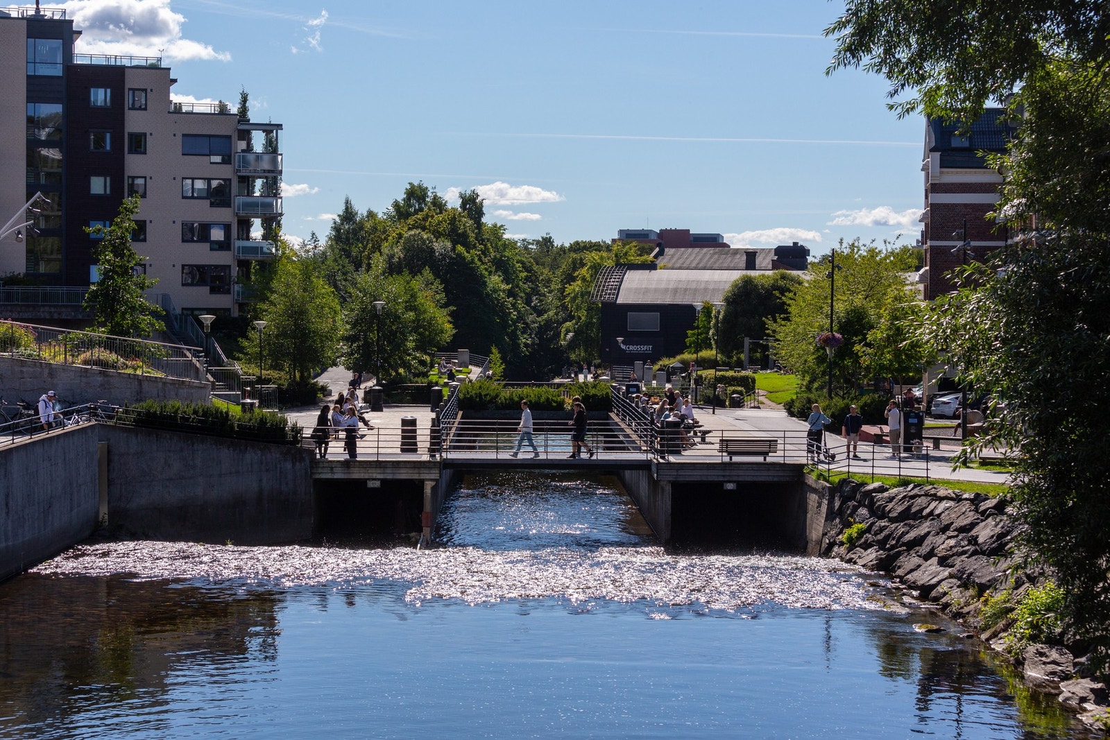 Nærområdet - Flotte turstier langs Akerselva. Galleribilde