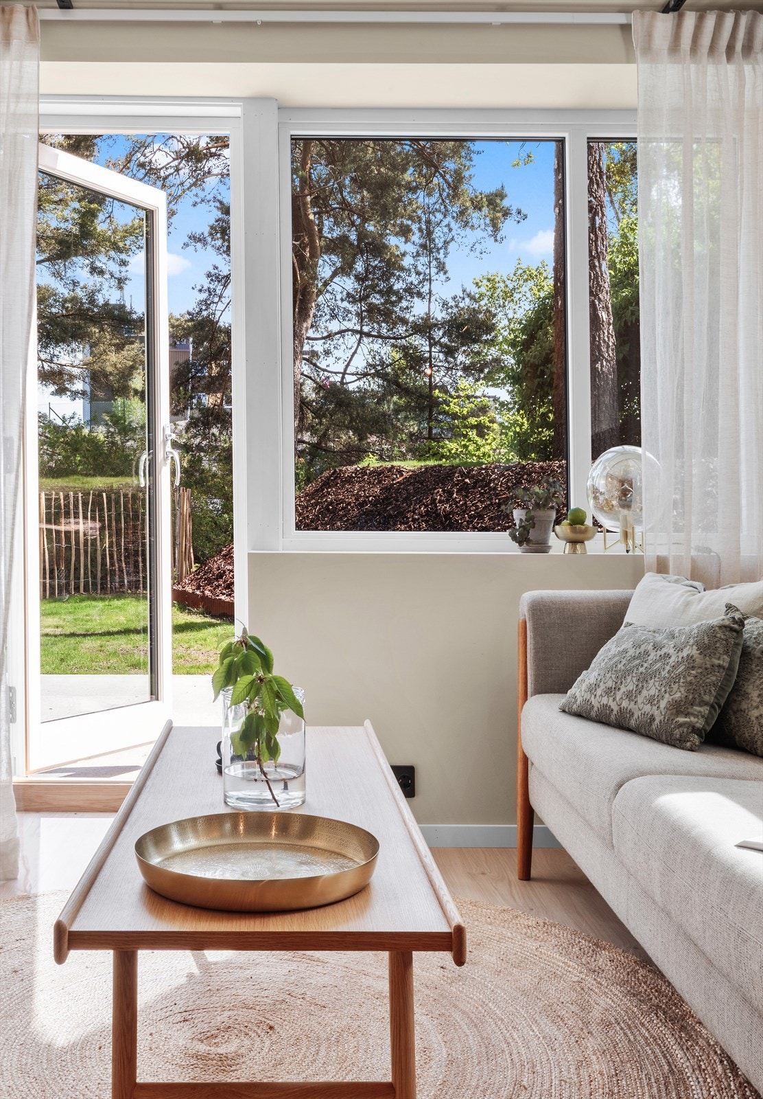 Leiligheten har lite innsyn og mye privatliv! Galleribilde