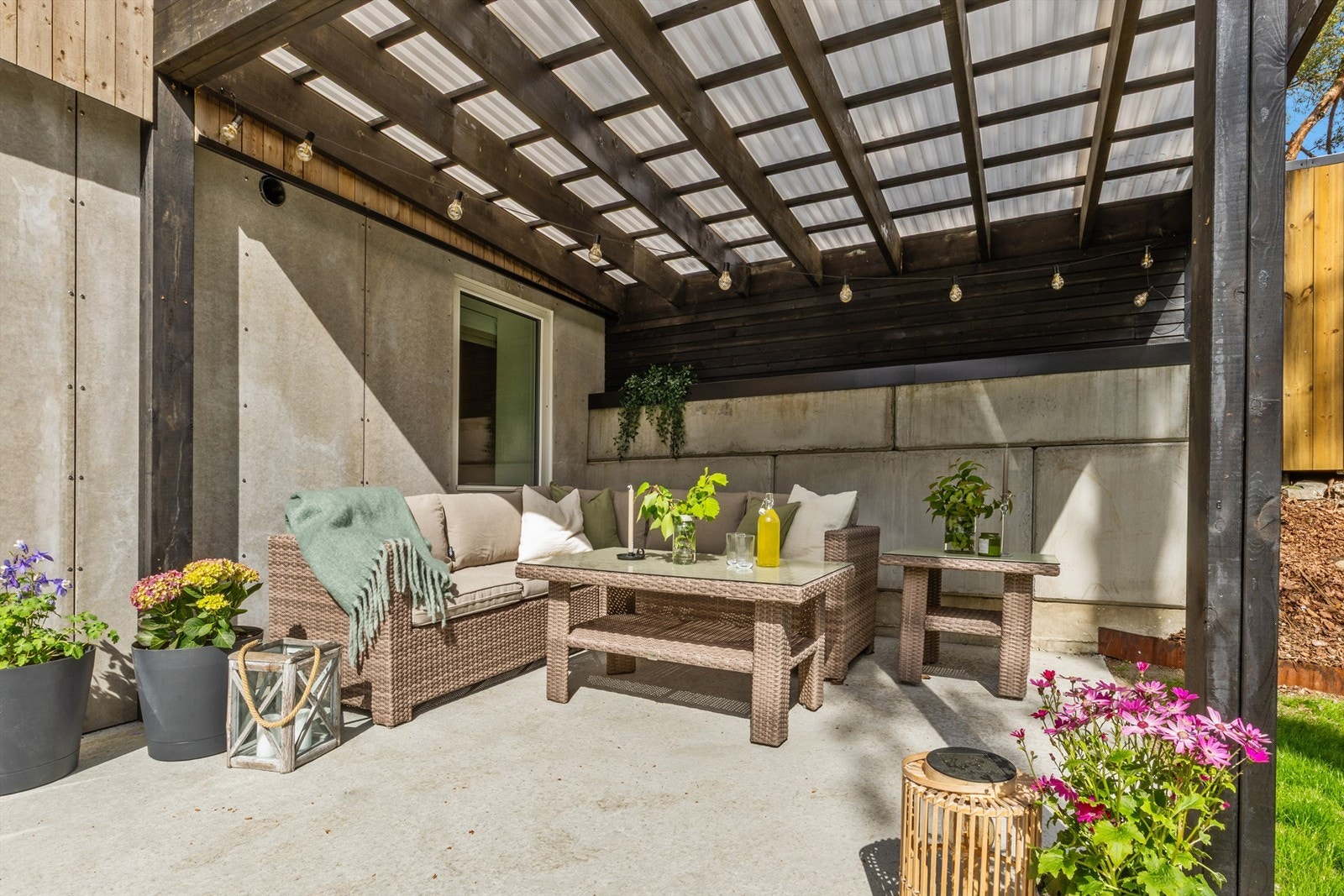 Her kan du sitte lunt til. Galleribilde