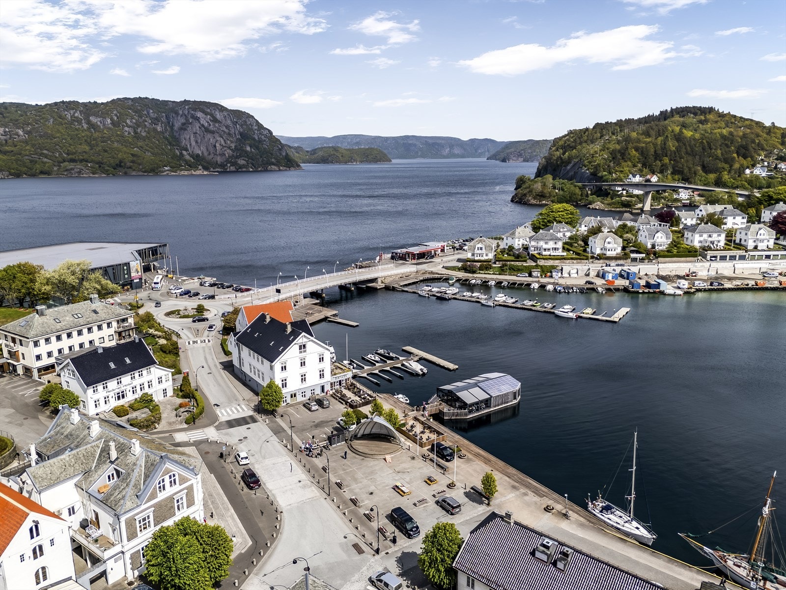 Dronefoto Galleribilde