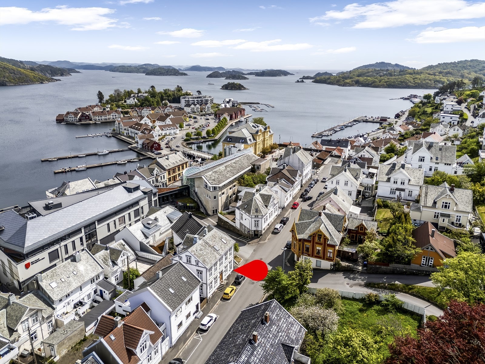 Dronefoto Galleribilde