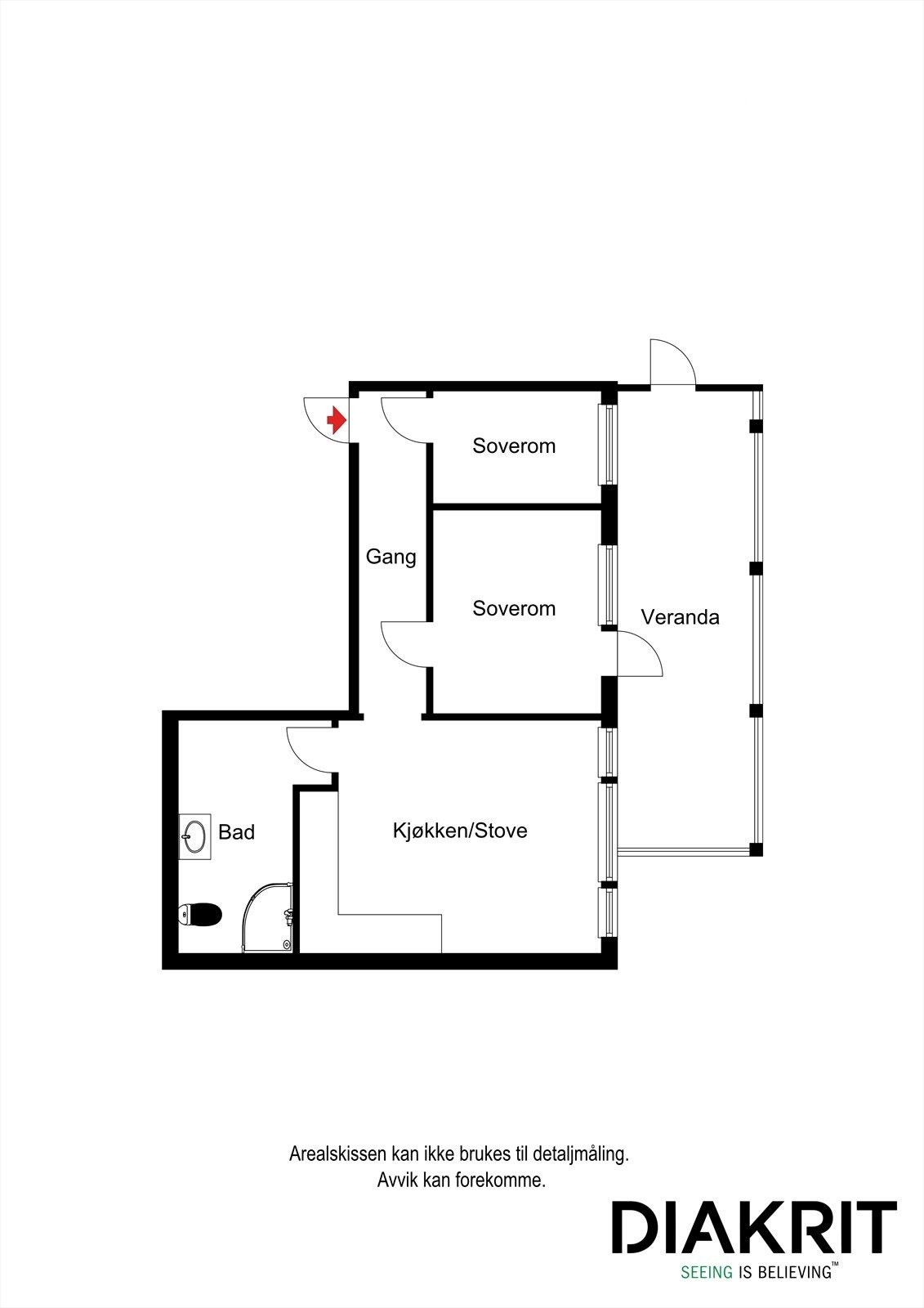 Planteikning Galleribilde