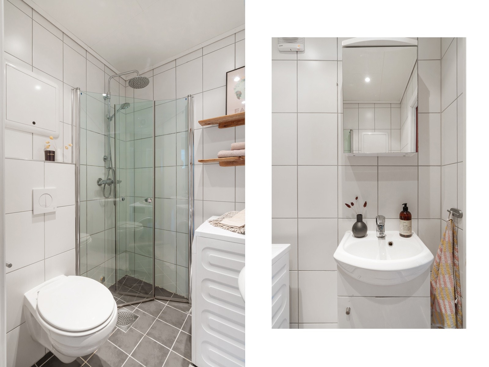 - Det er opplegg for vaskemaskin - Galleribilde