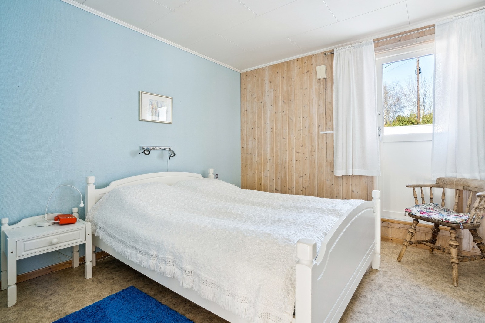 Hovedsoverommet har utgang til altan Galleribilde