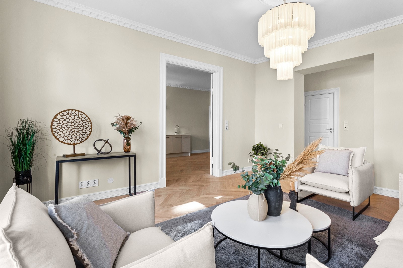 Leiligheten har en svært god og optimalisert planløsning hvor hver eneste detalj er nøye forprosjektert og gjennomtenkt. Galleribilde