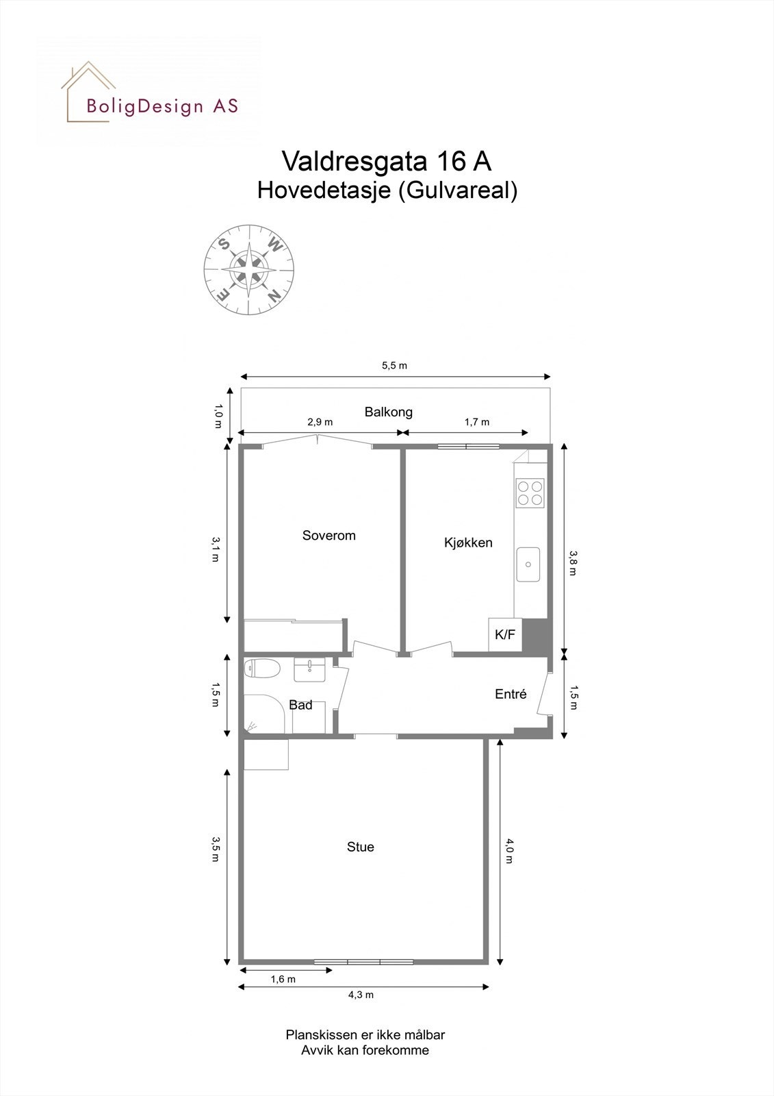 Plantegning. Galleribilde