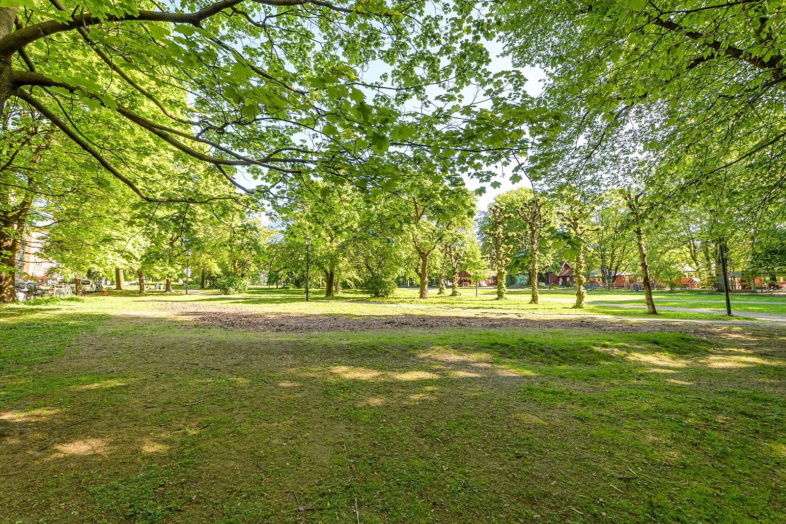 Hallenparken. Galleribilde