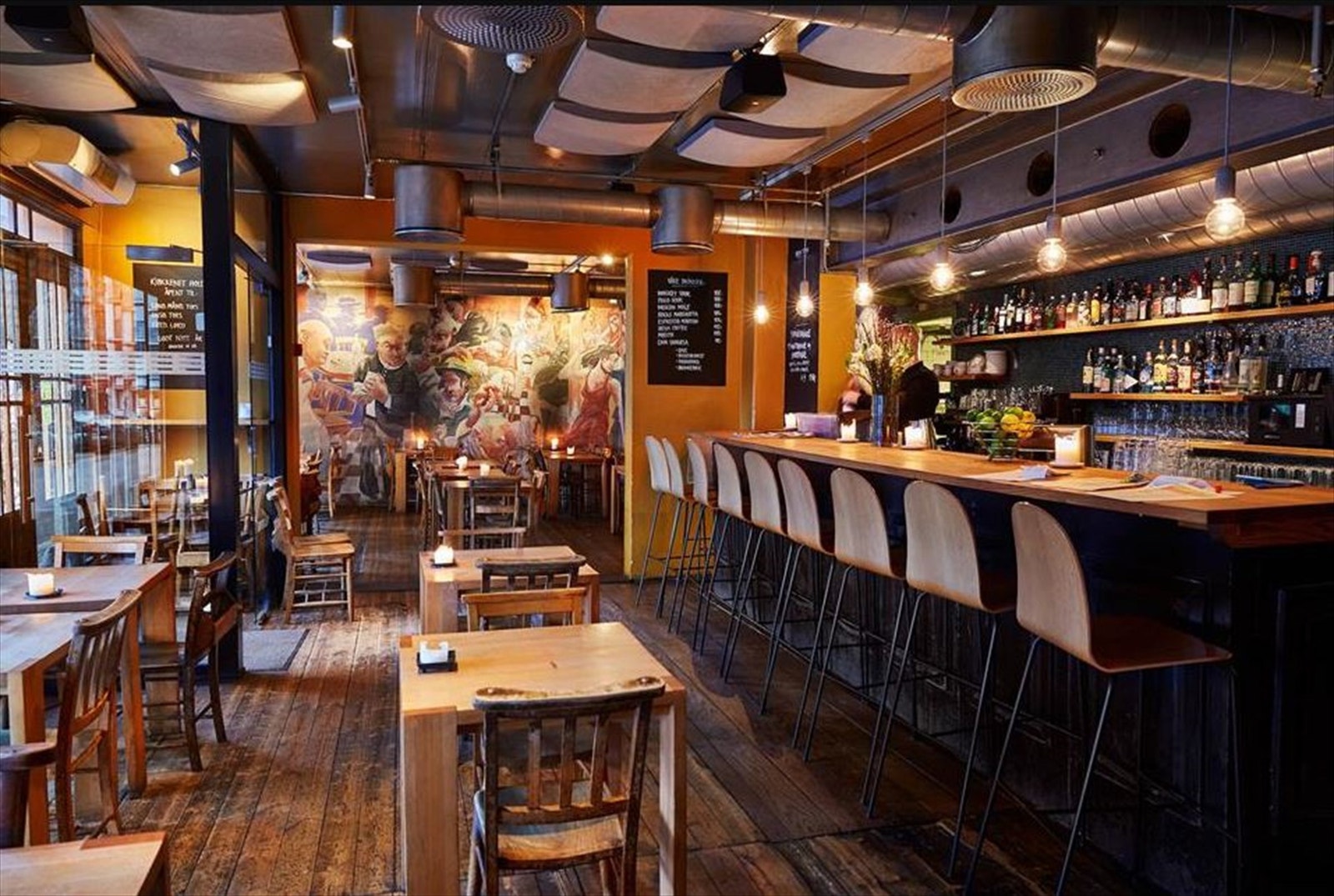 Delicatessen på Grünerløkka er en lokal tapasrestaurant med et bredt utvalg av både klassiske og moderne tapasretter..JPG Galleribilde