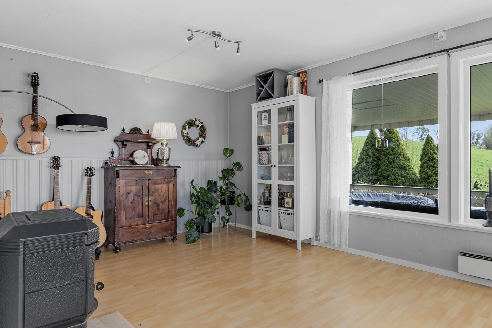 Del av stue. Galleribilde