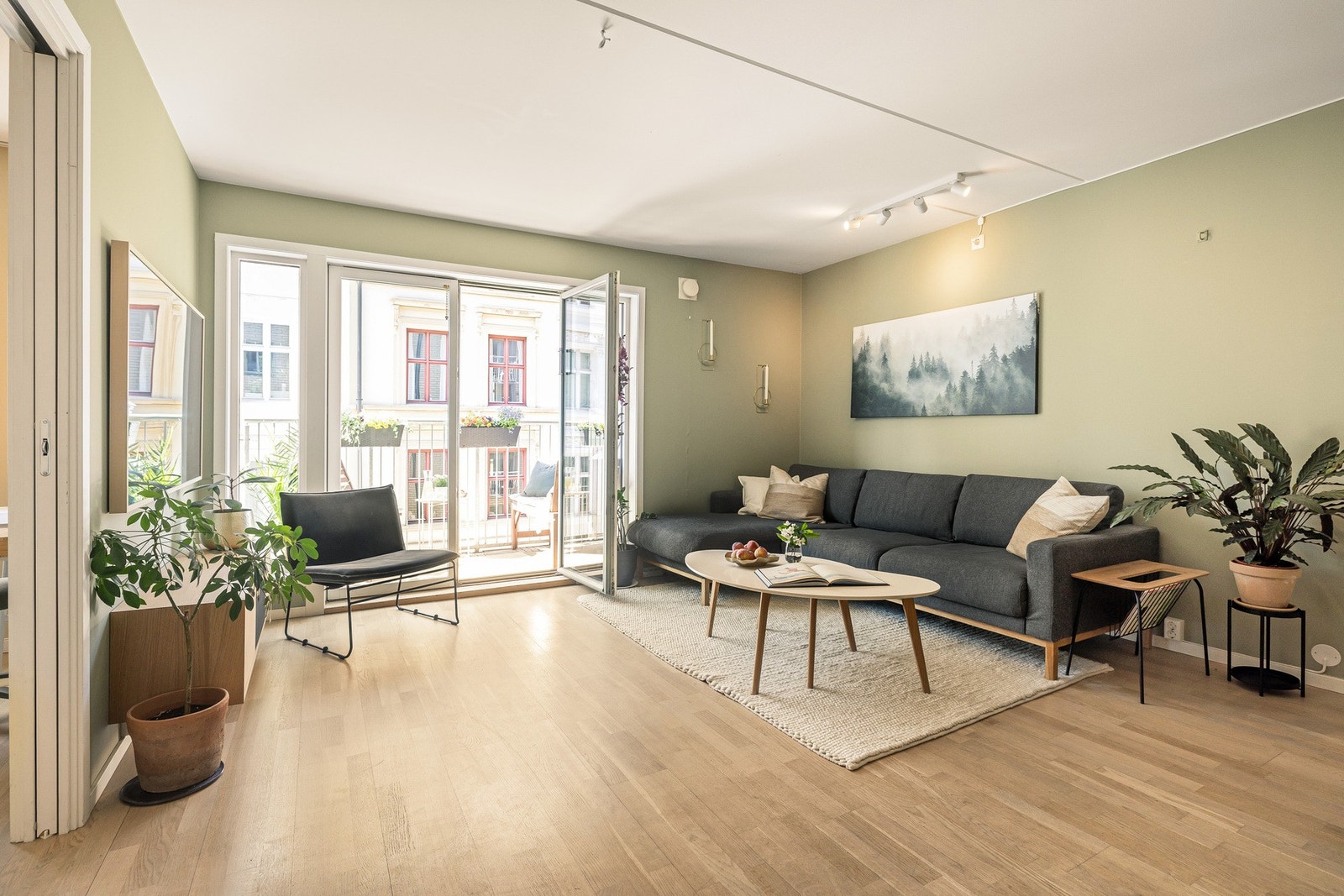 Leiligheten er funksjonell, og har en svært praktisk planløsning. Galleribilde