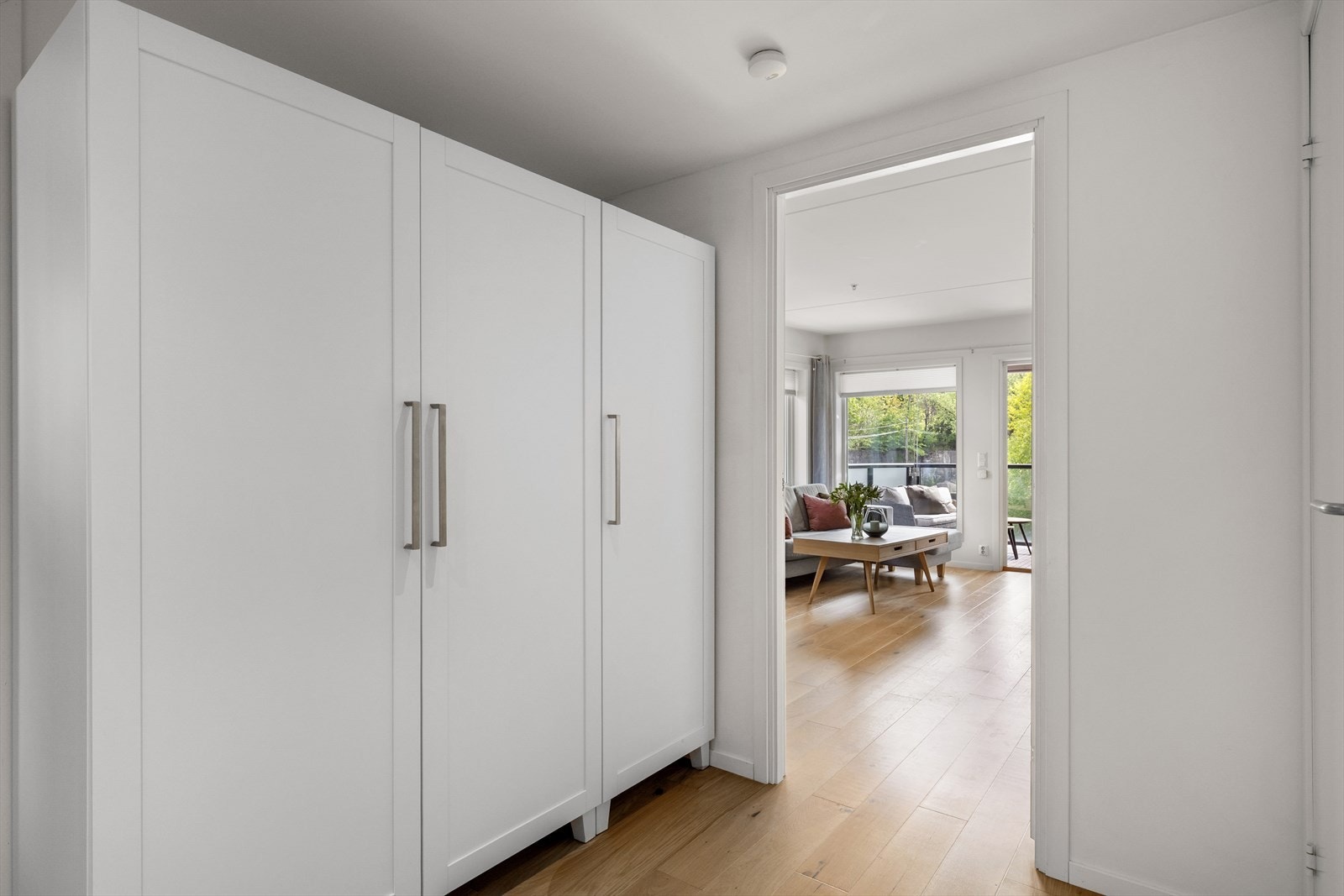 Fra gangen kommer du inn i stuen Galleribilde