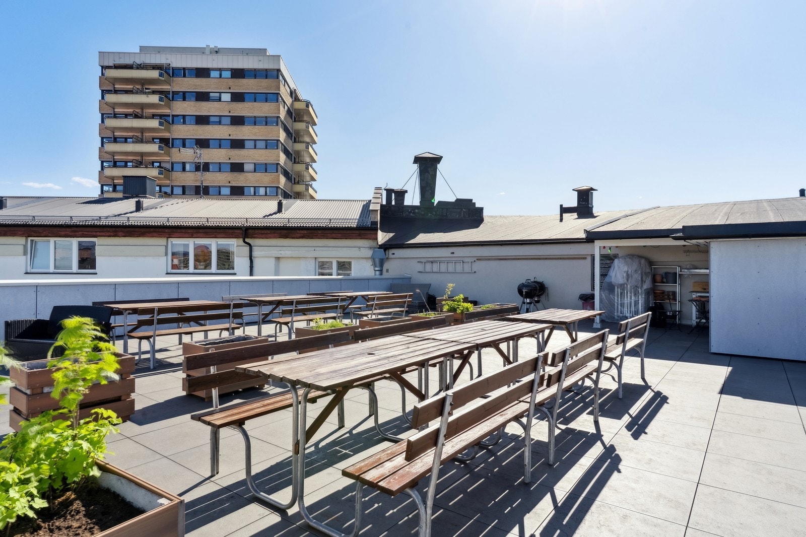 Nyt solfylte dager og sene kvelder med utsikt over Oslo. Galleribilde